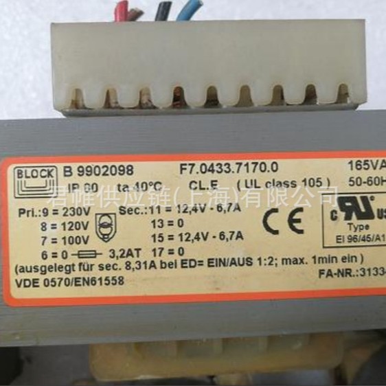 BLOCK     型号：PC-0124-050-0