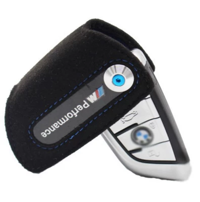 Car key bag 5 series 1 series 7 series - original-car-size-blade-blue-line