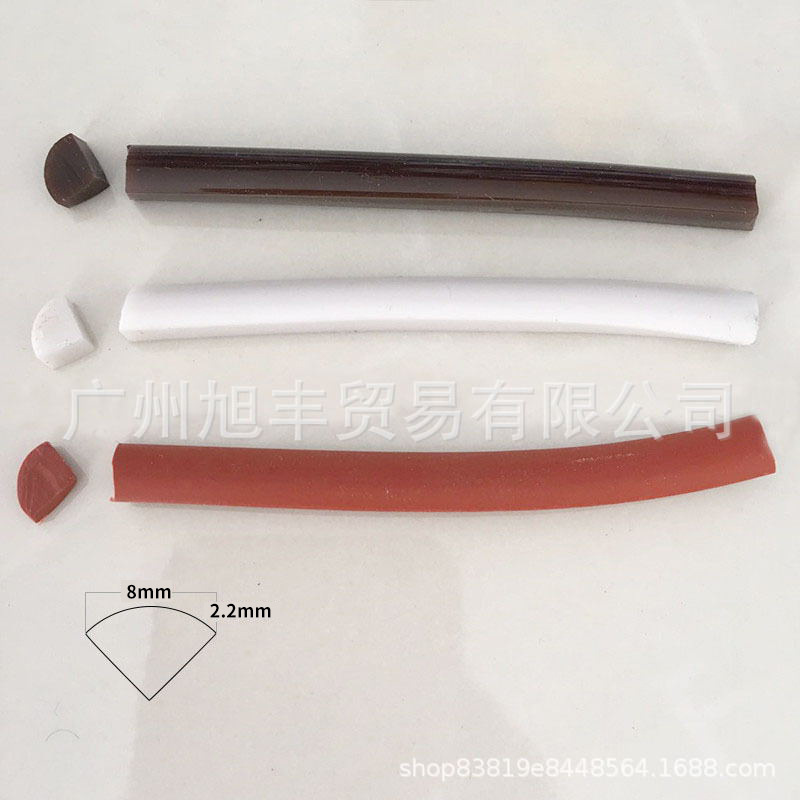 厂家直销三角半圆压条木门玻璃密封条防撞条热塑性橡胶条批发