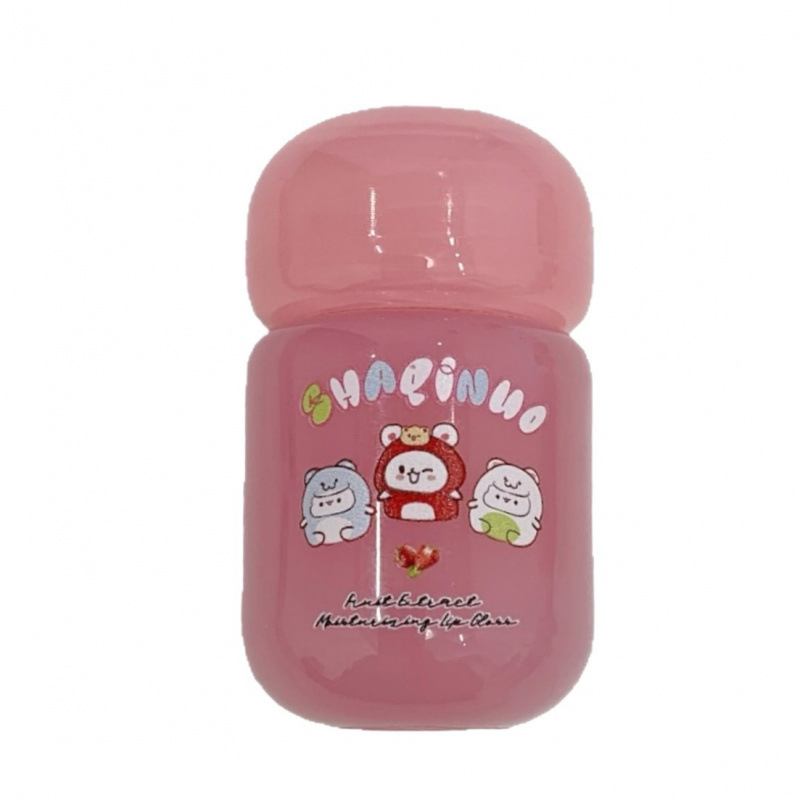 SHAQINUO frutas hidratante labial, miel transparente, espejo de labios transparente, maquillaje transfronterizo de labios transparentes, maquillaje transfronterizo de belleza