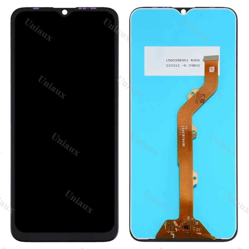Suitable for Transsion TECNO Camon 12 screen LCD mobile phone display inner and outer screen with frame assembly LCD