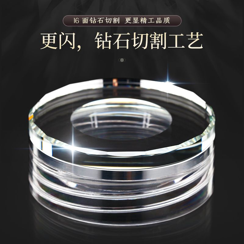 双层玻璃杯隔热茶杯男士泡茶水杯透明女个人家用车载水晶杯