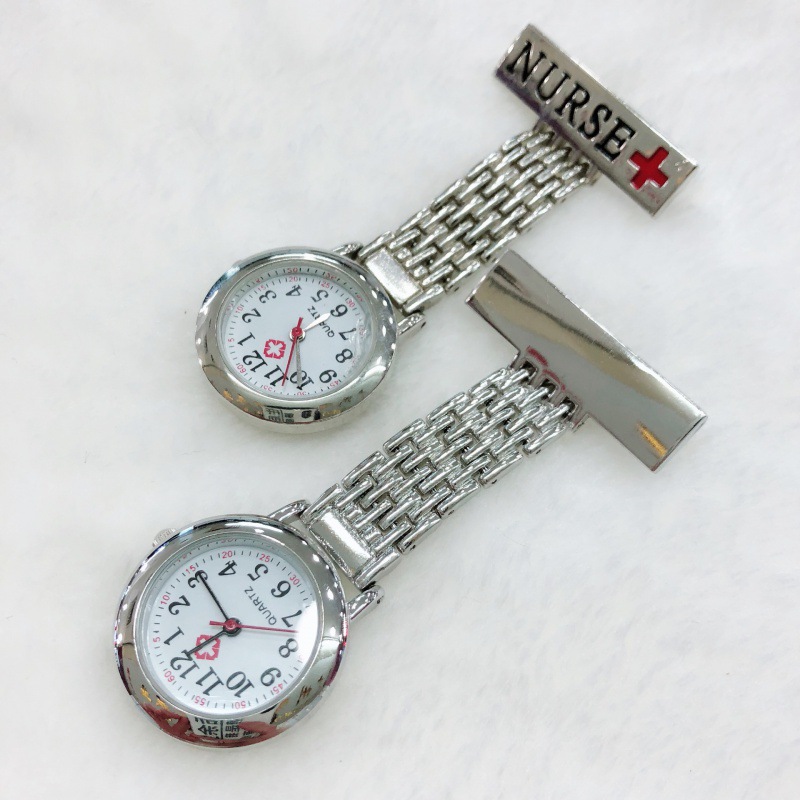 Factory wholesale pin broadband nurse nurse watch medical nurse hanging watch male and female nurse pocket watch chest watch