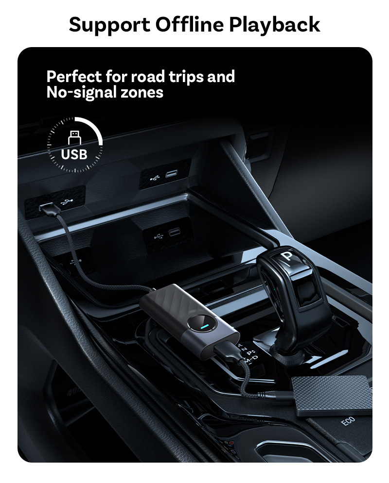 Cross-Border Wired to Wireless Carplay Box Android Auto Car-Machine Interconnection Module Carplay Box