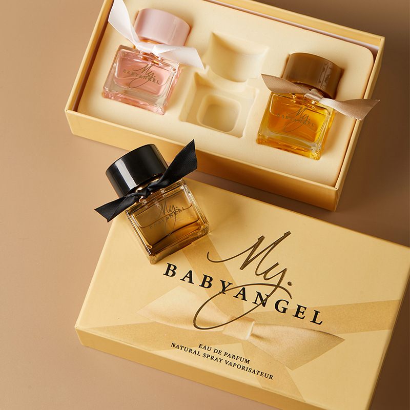 Online Celebrity Live Burst Damen-Parfüm-Set, Geschenkbox, Blumenton, leichter Duft, anhaltender Duft, Parfüm, Aromatherapie_voghion.com