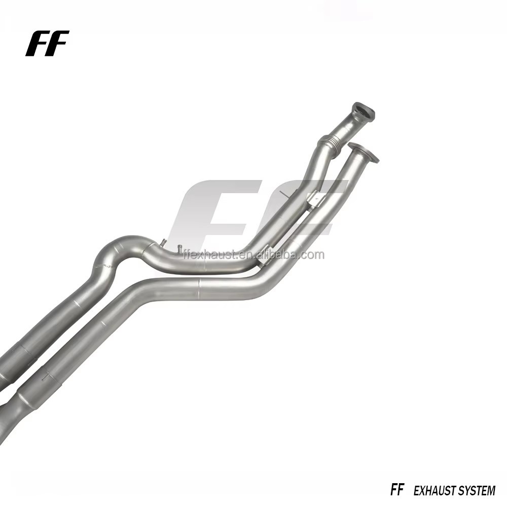 Suitable for BMW M3/M4 G80/G82 M2 G87 S58 3.0T Equal Length Mid-Pipe with Z-Pipe