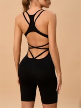K 74323 Seams High Elastic Yoga Bodysuit �ߵ��٤������