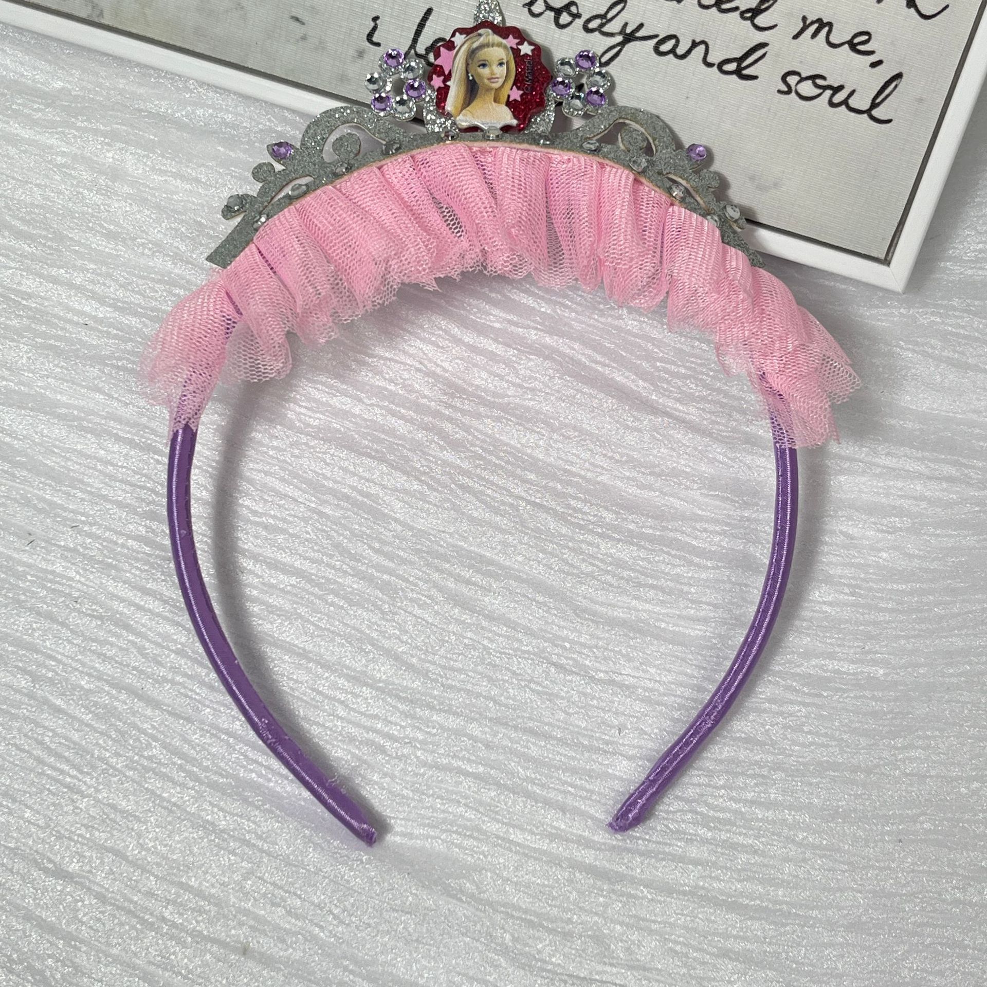Princesa pareja peluca infantil princesa roljuegos de cabello bandas accesorios de ropa para niñas peluca trenzada corona