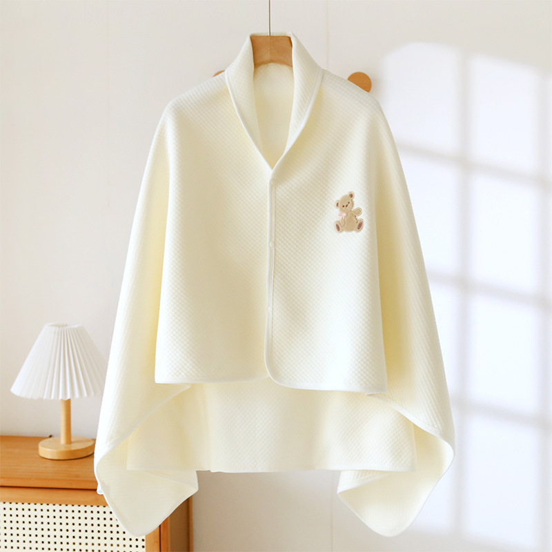 Long shawl - cream bear / One size fits all (80*130cm)