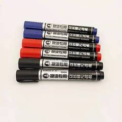 Gel ink pens with red, blue, and black ink, suitable for express logistics, bulk wholesale.