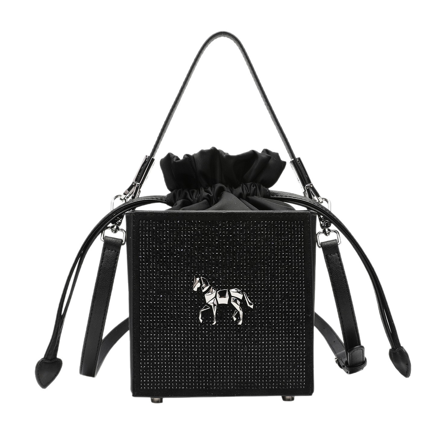 Bolsa de moda de estilo de mujer con cuerda de dibujo, caja clásica europea y americana, caja cuadrada de moda de alto nivel, LP7281 #