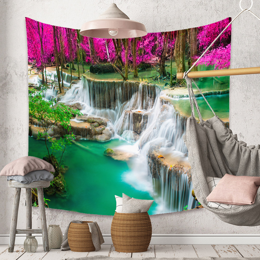 Fashion Landscape Wall Decoration Cloth Tapestry Wholesale Nihaojewelry display picture 222