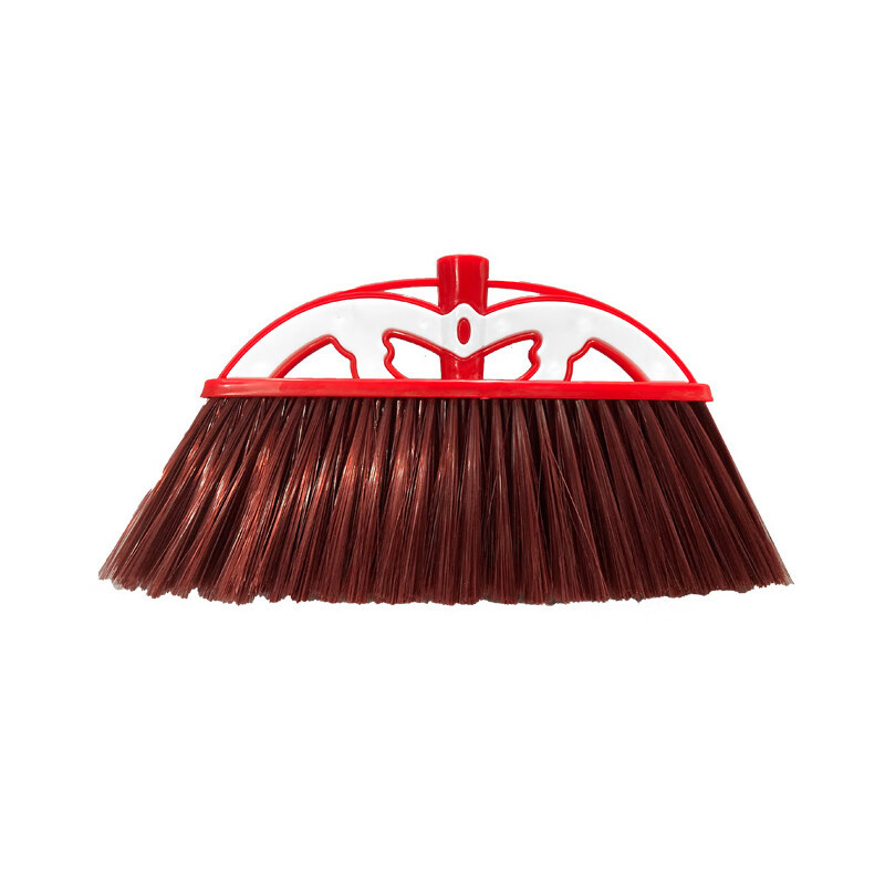 VLEN 木把塑料扫把环卫户外软毛扫帚【单扫把头颜色随机】ZTT0677