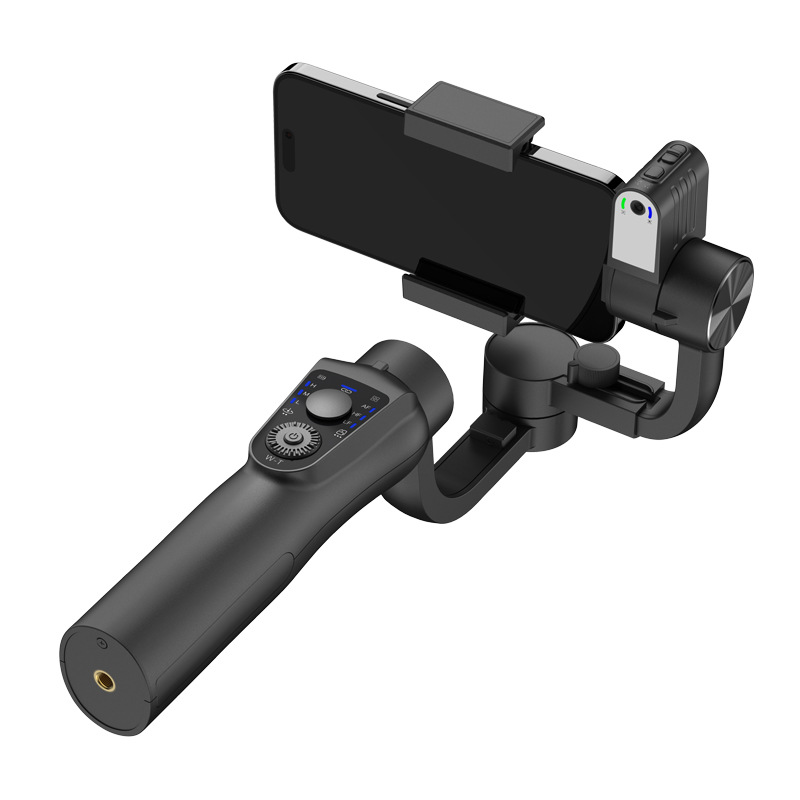 云台跟拍三轴防抖无限位拍视频手机器人脸追踪手持智能遥控器