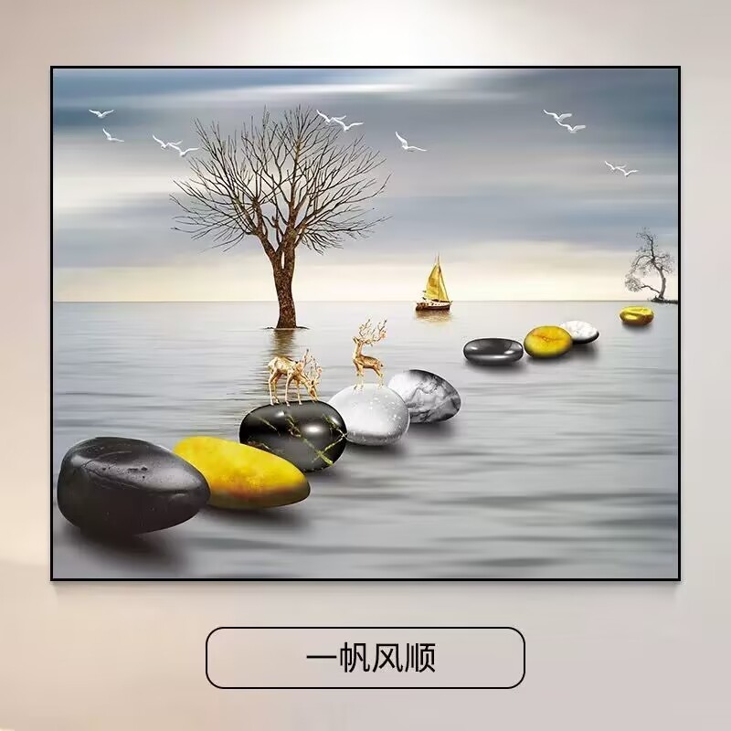电表箱装饰画现代简约餐厅配电箱挂画遮挡开关盒电闸箱壁画|undefined