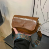 Small bag, shoulder bag, design bag strap, genuine leather, 2023 collection, autumn, simple and elegant design