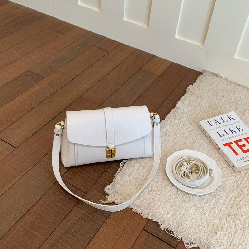 Bolso de tendencia transfronteriza de gran capacidad para mujeres 2026 retro nicho de alto nivel bolso de hombro de viaje simple bolso pequeño image 11