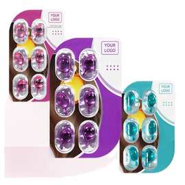 厂家定制面部精华抗皱精华玻色因视黄醇次抛多肽压板胶囊跨境外贸