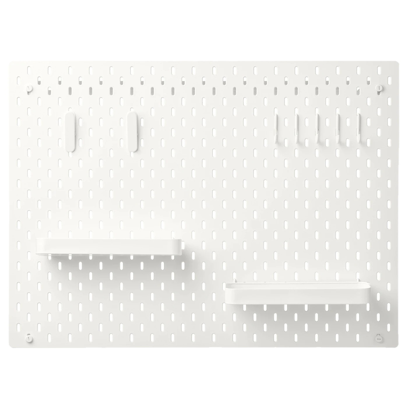 穴の穴の板の物置棚の穴を開けないでフックの部品の隣のデスクトップの収納箱の収納かごのクリップのデスクトップのコネクターを掛けます。