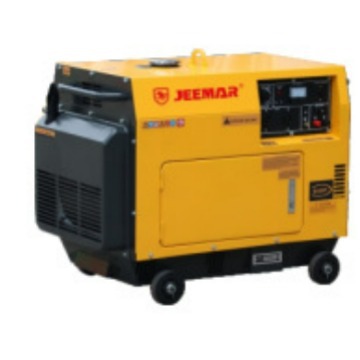 静音 柴油发电机组 5KW   单相 柴油发电机 电启动 JM7500T