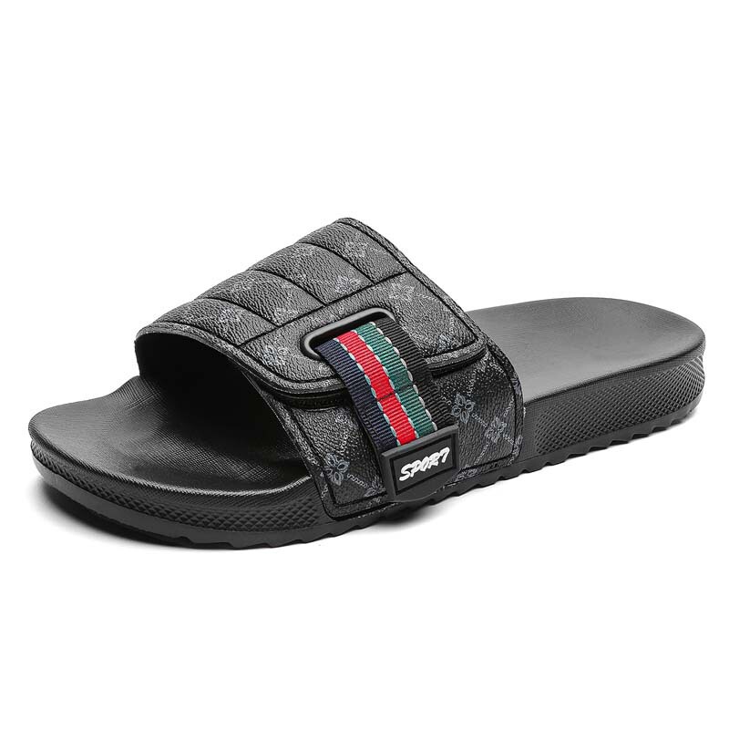 Factory Wholesale Slippers New Model Men's Outdoor Summer Trendy Adjustable Velcro Slippers Men's Casual Indoor Slippers Cross-Border Factory Wholesale Slippers New Model Men's Outdoor Summer Trendy Adjustable Velcro Slippers Men's Casual Indoor Slippers Cross-Border