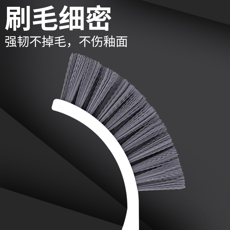 Toilet Brush for Home Use, No Dead Angle Squat Toilet Long Handle Cleaning Brush, Bathroom Squat Toilet Brush Tool