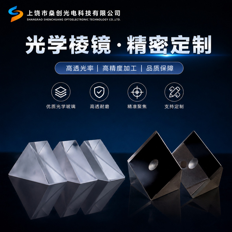 Optical Instrument Glass Prism, Light Cube, Spectroscopic Prism, Roof Prism, Right-Angle Prism, Physical Experiment Glass Prism Optical Instrument Glass Prism, Light Cube, Spectroscopic Prism, Roof Prism, Right-Angle Prism, Physical Experiment Glass Prism