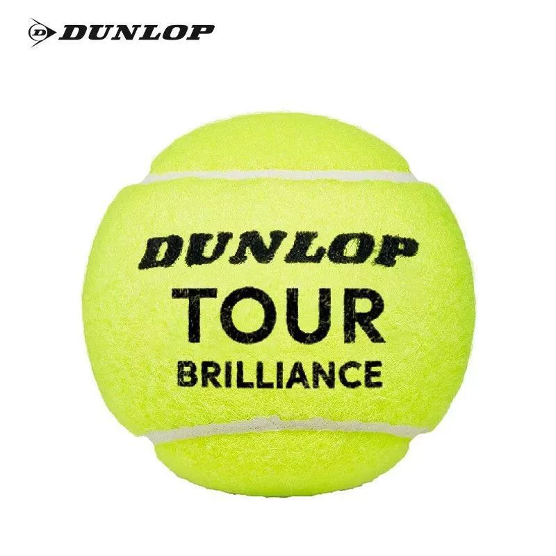 Оптовые банки для резинового тенниса Dunlop одна цилиндр 4-штучный мяч для игры с высокой эластичностью и устойчивый тренировочный мяч для тенниса TOUR