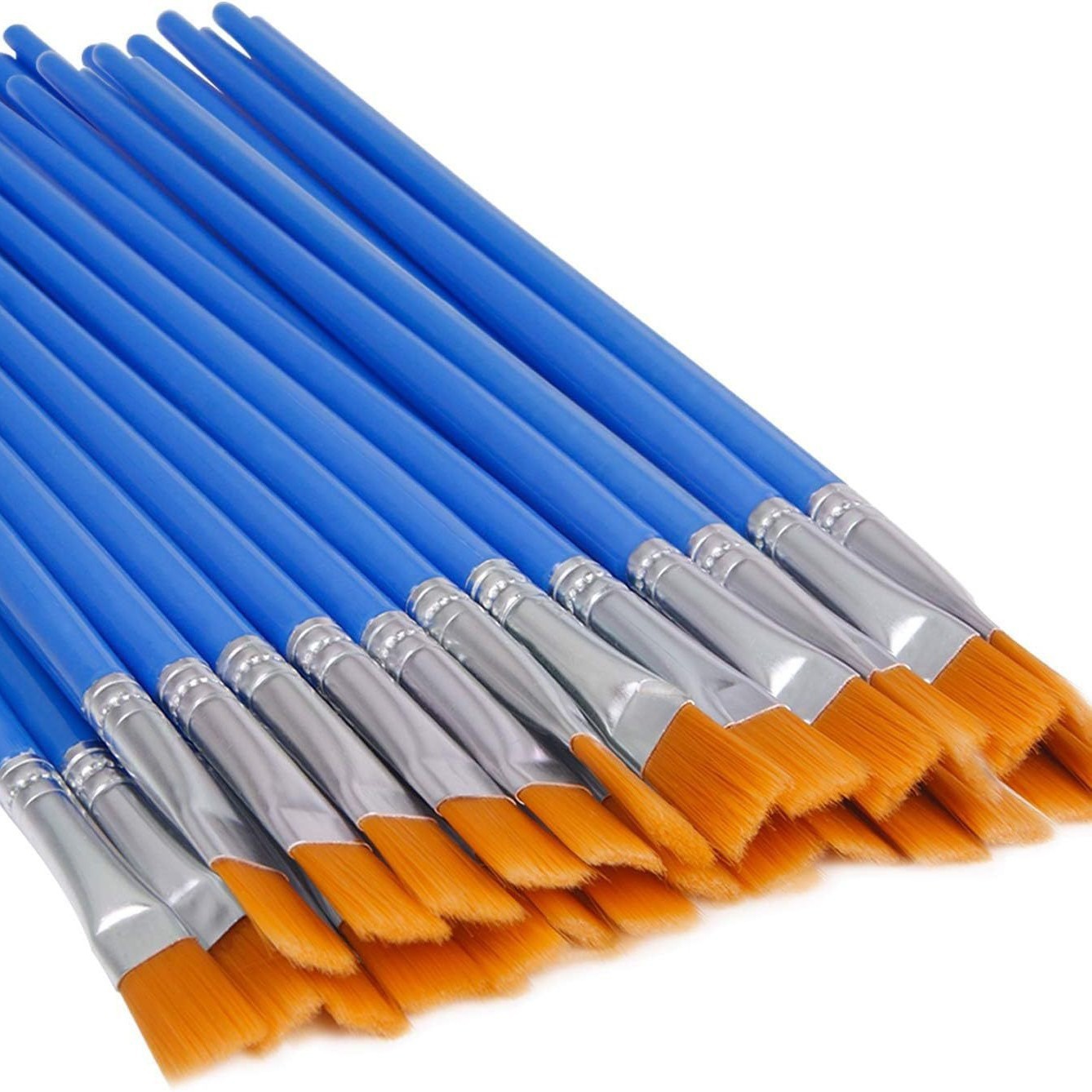 파란색 A01 플랫펜 50개