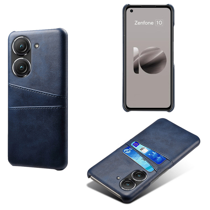For Asus Zenfone10/9 Mobile Phone Case Asus 11Ultra/8/7 Leather Double Card Half Pack Hard Case