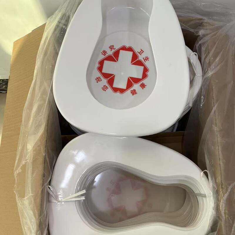 ベッドに横たわる高齢者、妊婦、大人、男女兼用トイレ用の卸売分割プラスチックトイレ|undefined