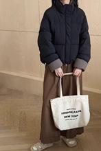 2025冬季新款潮流棉服女短款韩系撞色立领加厚小个子休闲外套