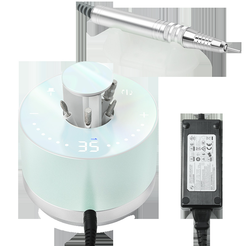 JIMDOA transfronterizo para pulir y quitar las uñas, 35000 rpm silencioso herramienta especial para manicuras de baja calidad