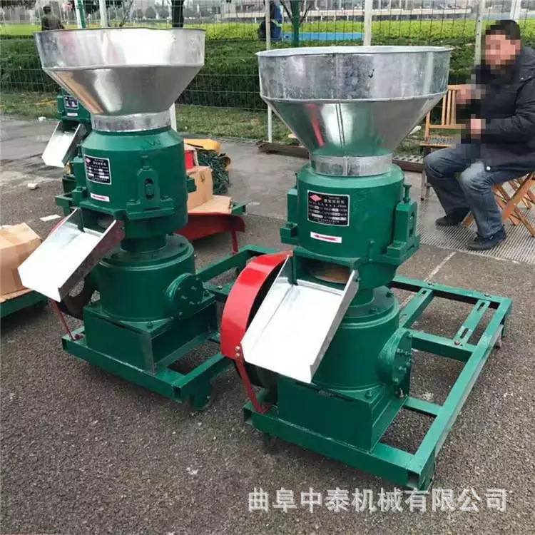 秸秆粉料加工机 直连式电动颗粒机 省力的畜牧场颗粒机