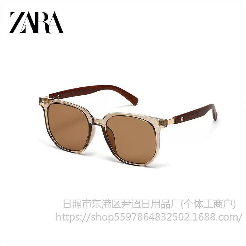 Zara, ретро солнцезащитные очки, квадратные очки, интернет-знаменитость