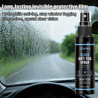 mirrors and car windows, Automotive glass defogging agent