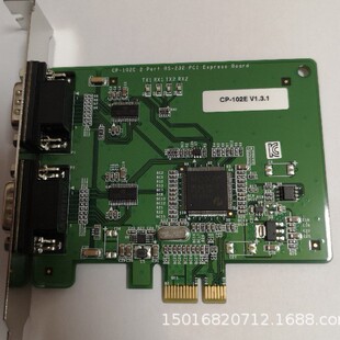 MOXA  CP-102E  PCI E �ɿ�RS-232���ڿ� ԭ�b�F؛������]�h�r