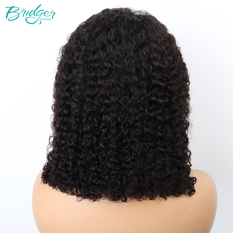 13*4-es öltéssel készült, dupla húzású, BOB jerry göndör élő hajból készült parókák_voghion.com