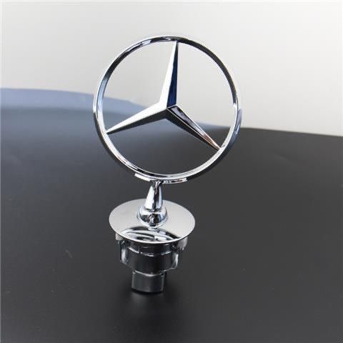 Suitable for Mercedes-Benz E300L engine hood emblem, C200 modification, E260 original, C180E engine hood, S emblem