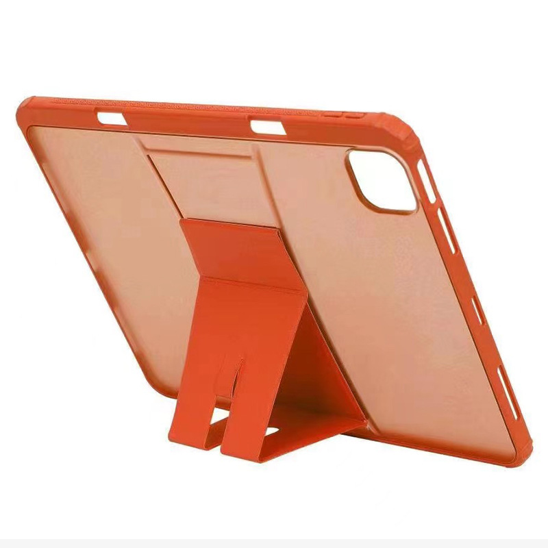 Wholesale applicable iPad mini6 soft frame bracket skin feeling translucent acrylic with pen holder tablet shell