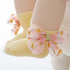 23 Female baby Socks Western style girl Lace stockings Lace baby princess bow children Dance socks