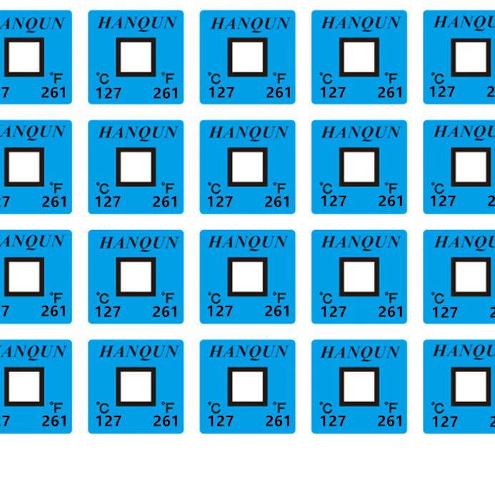 HWDJ-127 бумага для измерения температуры с изменением цвета группа Han необратимый патч для измерения температуры индикатор температуры изменение цвета ручка чувствительная к температуре полоса