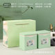 New White Tea Gold Bud Universal Box Square Tinplate Box Two Two 0.25kg Tea Cans Cans Packaging Gift Box