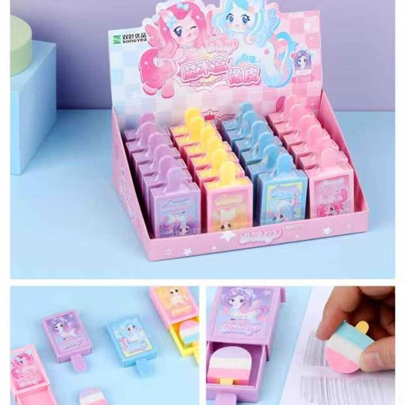 Cross-Border Double-Blade Student Cute Pet-Themed Fun Magic Transformation Eraser Cartoon Cute High-Value Blind Box Eraser Correction Wipe Cross-Border Double-Blade Student Cute Pet-Themed Fun Magic Transformation Eraser Cartoon Cute High-Value Blind Box Eraser Correction Wipe