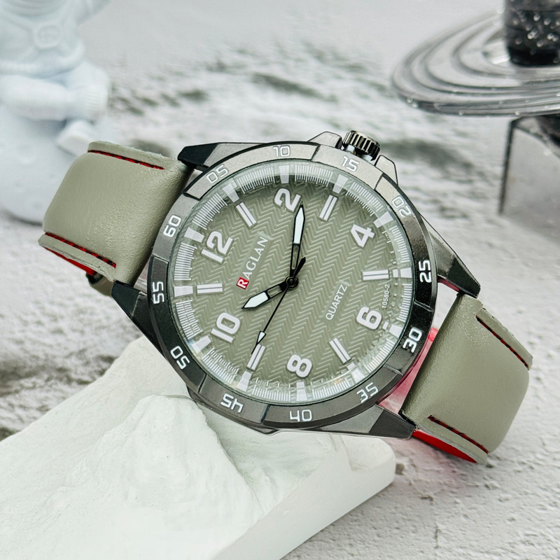 クロスボーダー外国貿易ホットセールファッションビジネスカジュアルメンズ腕時計ベルト針バックルカジュアルスポーツクォーツ時計男性卸売