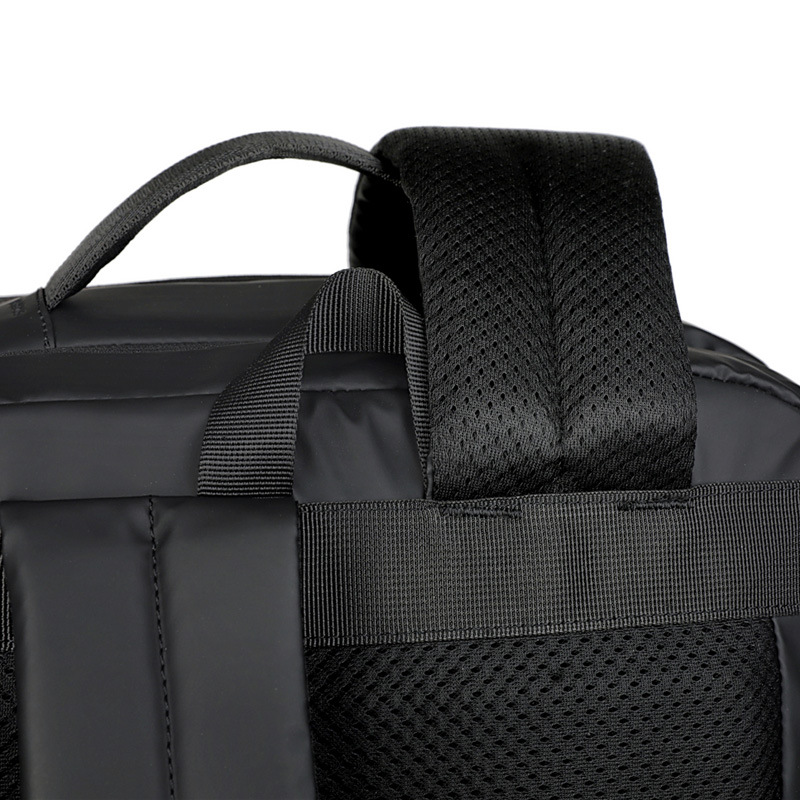 Mochila para hombre, bolso de viaje multifuncional de gran capacidad, mochila de viaje, bolso de computadora de negocios, bolso de mochila de película de cuero de expansión