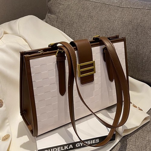 Women's Large Capacity Bags 2024 New Model Trendy High-End Single Strap Fashionable Versatile Texture Tote Bags