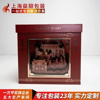春节节庆礼盒 奢侈品礼盒 礼品盒创意高档礼盒定制厂家批发