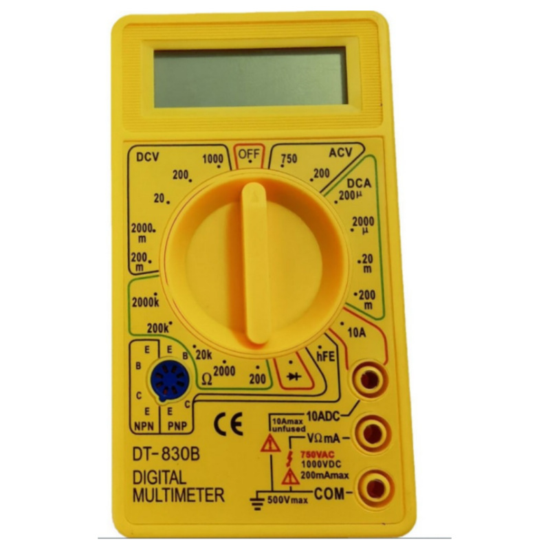 DT830B数字万用表 迷你万能表手持式万用表电工仪器仪表