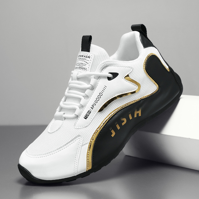 鞋子男潮鞋冬季2024新款网面透气运动休闲鞋包底老爹鞋跑步鞋板鞋